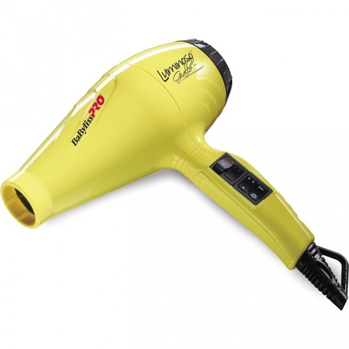 Фен BABYLISS PRO LUMINOSO GIALLO IONIC BAB6350IYE Фен BABYLISS PRO LUMINOSO GIALLO IONIC BAB6350IYE