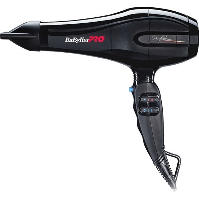 Фен BABYLISS PRO PRODIGIO, 2300Вт, ионизация , 2 насадки BAB6730IRE Фен BABYLISS PRO PRODIGIO, 2300Вт, ионизация , 2 насадки BAB6730IRE
