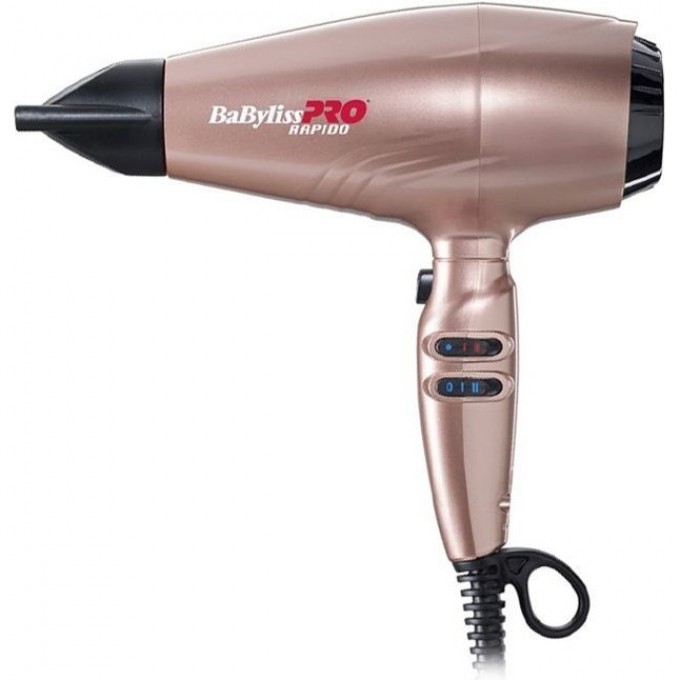 Фен BABYLISS PRO RAPIDO ROSE GOLD FERRARI BAB7000IRGE Фен BABYLISS PRO RAPIDO ROSE GOLD FERRARI BAB7000IRGE