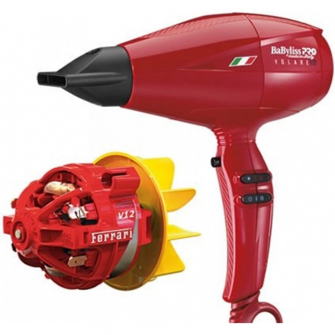 Фен BABYLISS VOLARE V1 FERRARI BABV1RE Фен BABYLISS VOLARE V1 FERRARI BABV1RE